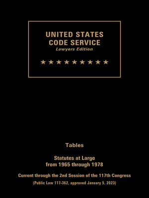 cover image of United States Code Service